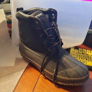 Thinsulate Insulation Mens Boots Black Size 11 Winter Snow boots Lace Up